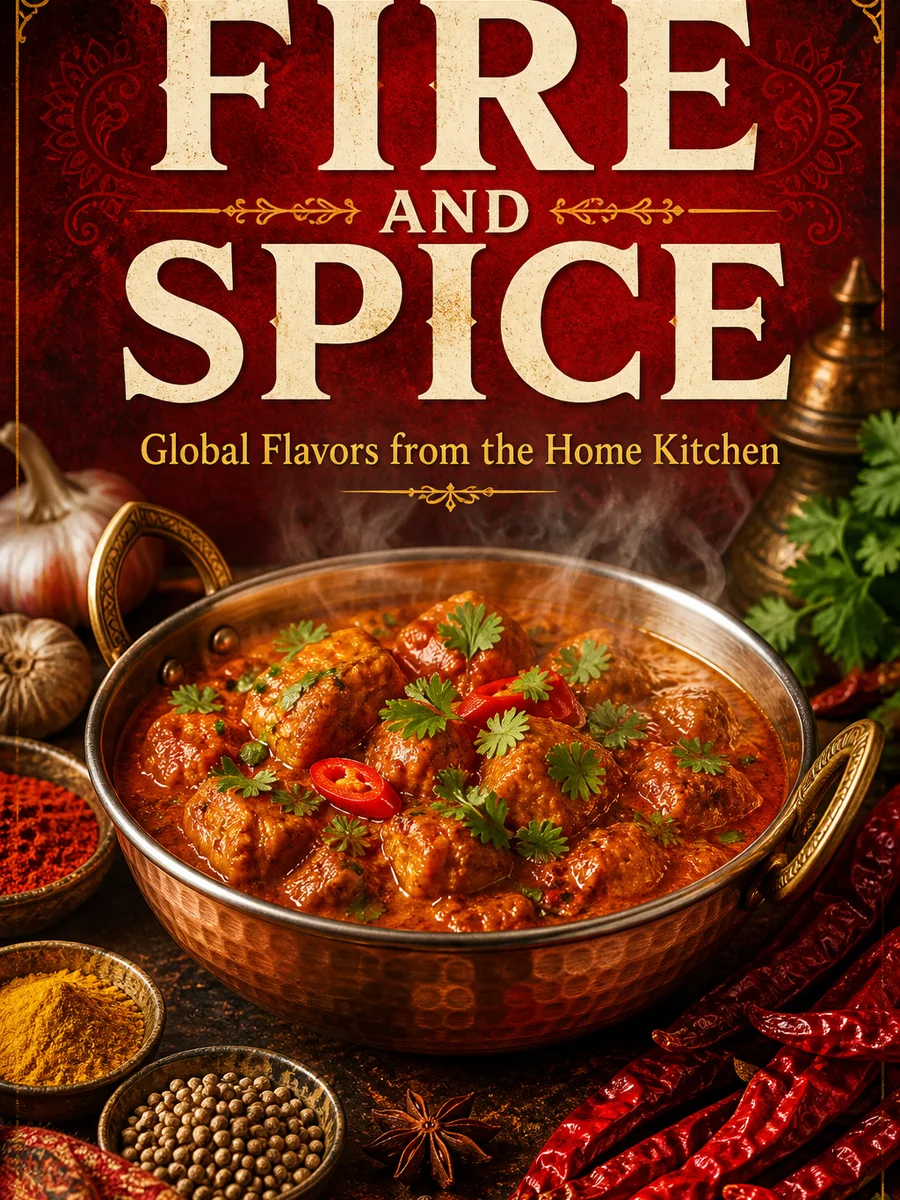 Fire and Spice global flavors cookbook cover